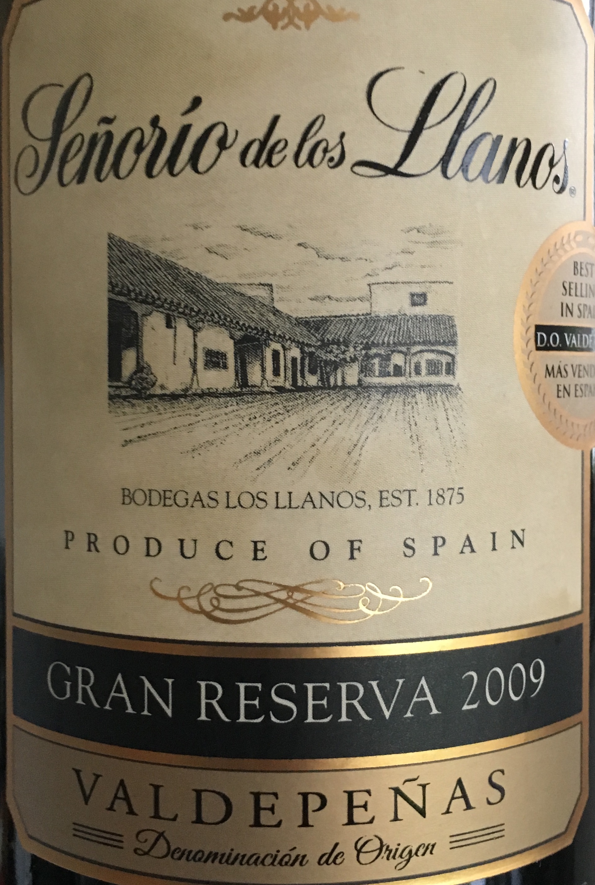 Senerio de los Llanos Gran Reserva