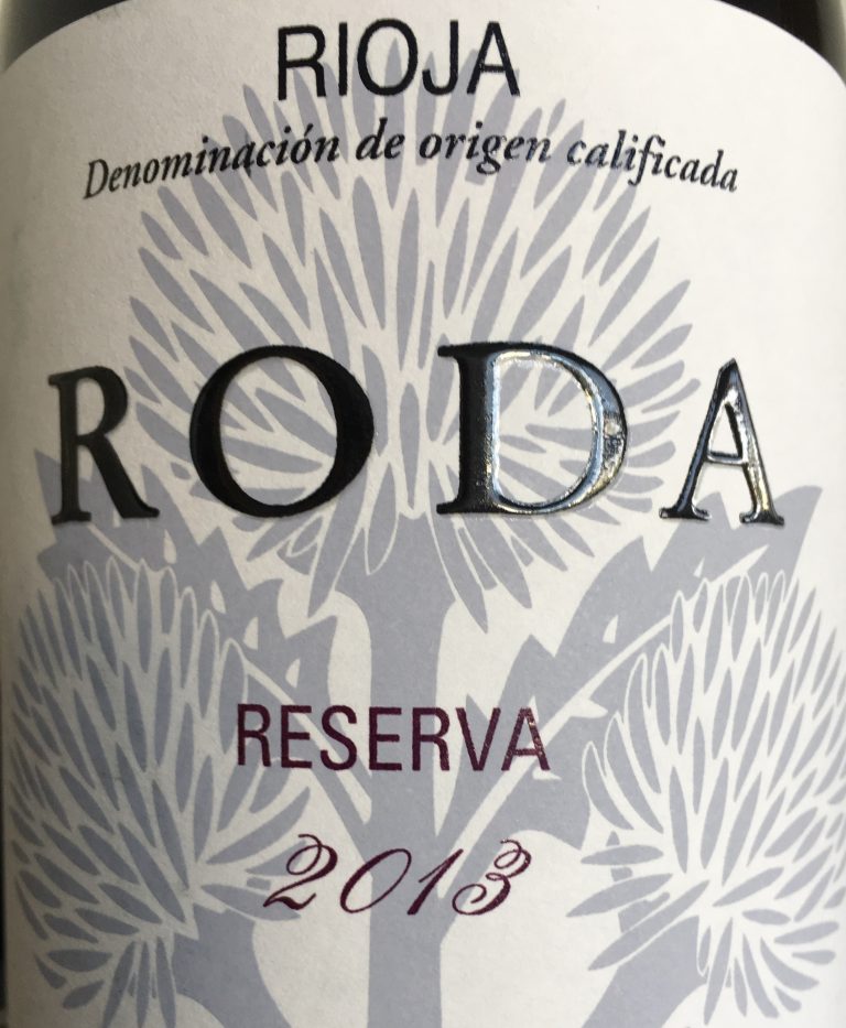 Bodegas Roda Reserva 2013