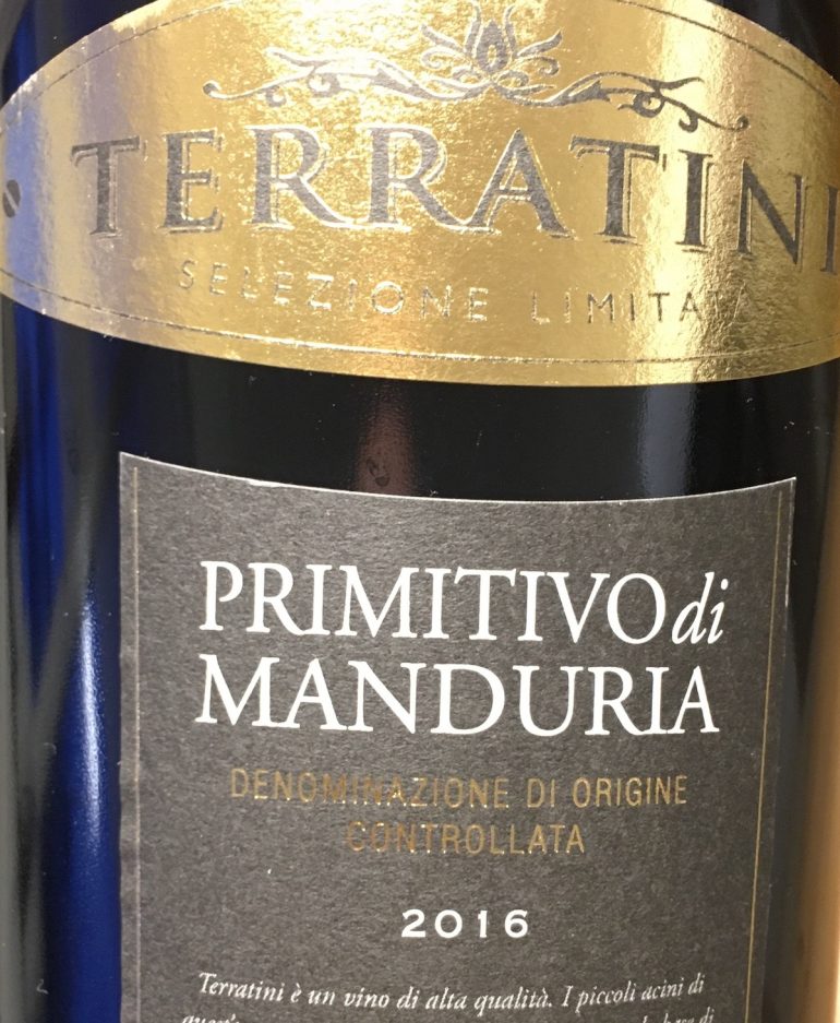 Terratini Primitivo di Manduria